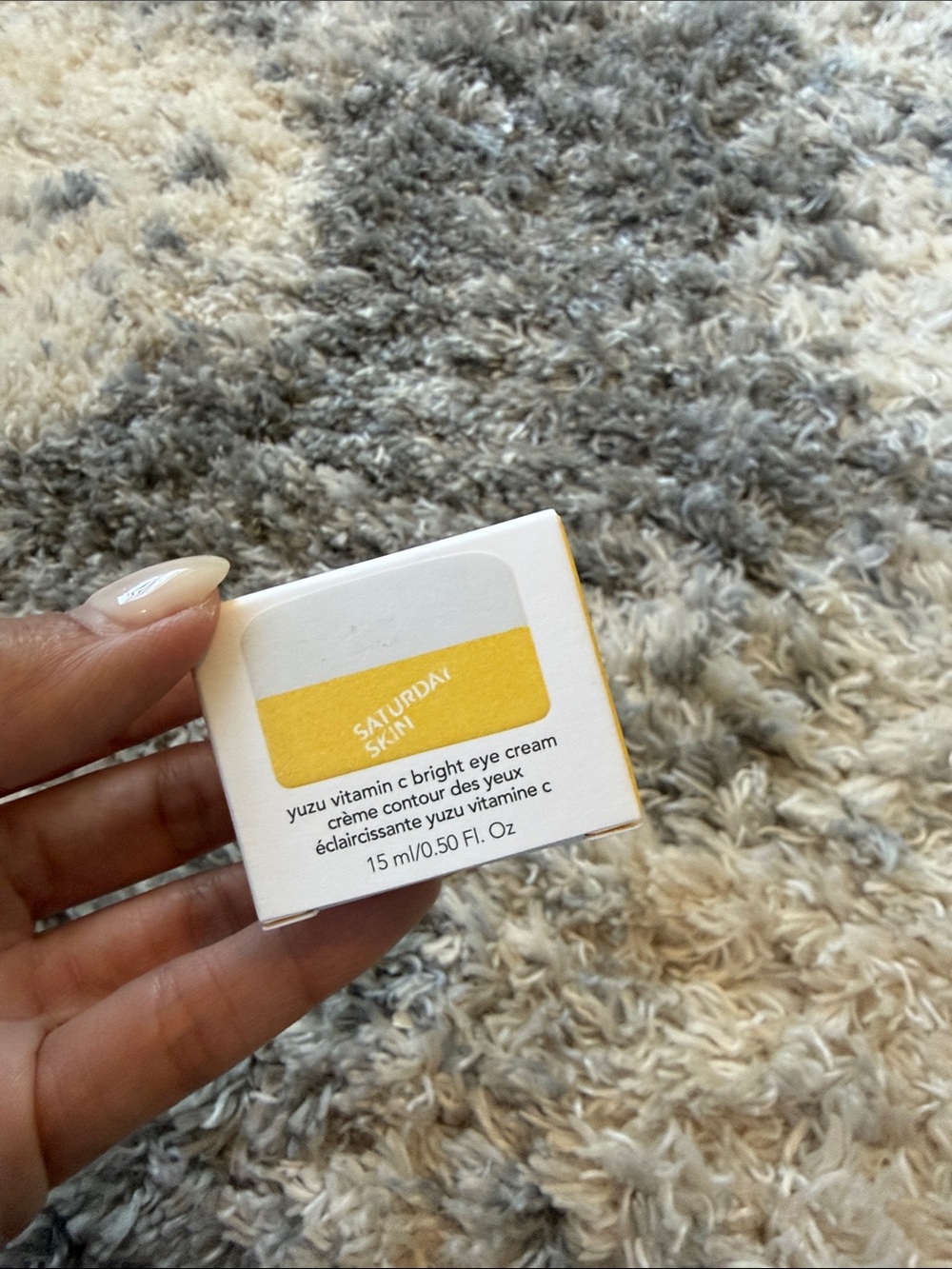 Saturday Skin Yuzu Vitamin C Bright Eye Cream - White/Yellow
